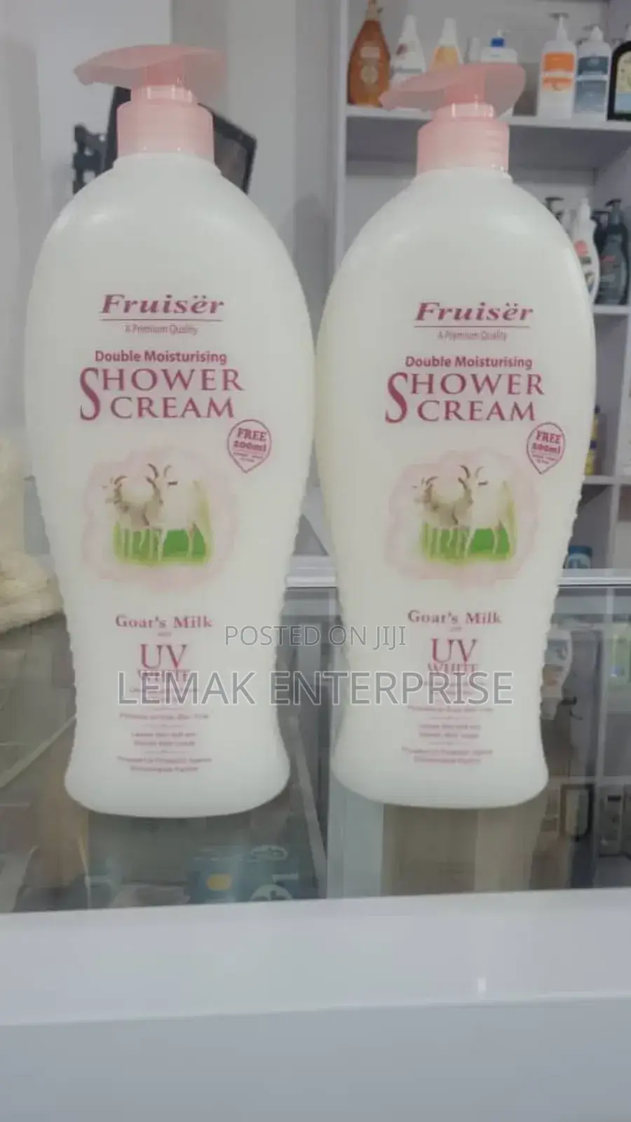 Original Fruiser Double Moisturising Body Wash/Shower Cream, 1000 Ml
