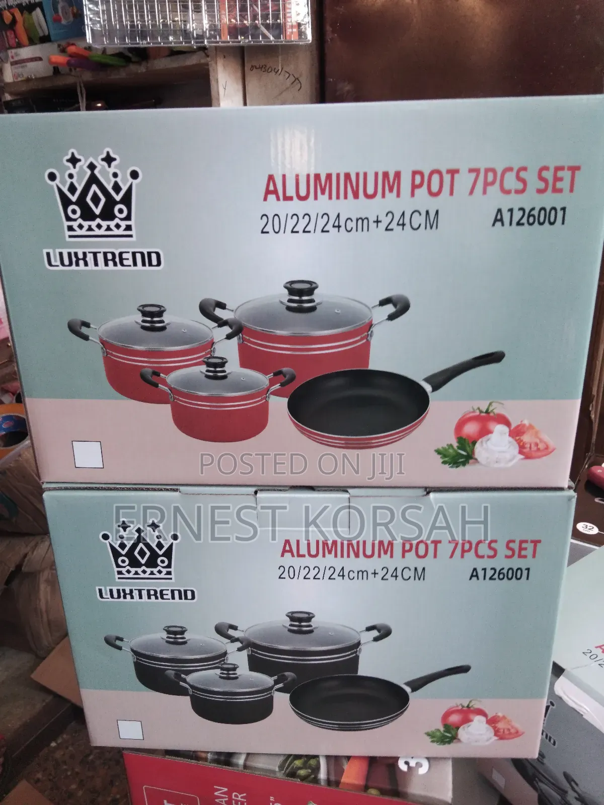 3 Sets Plus Frying Pan Luxtrend Non - Stick Cookware