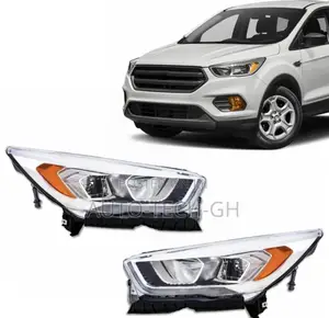 Front Halogen LED Headlight Compatible for Fords Escape.