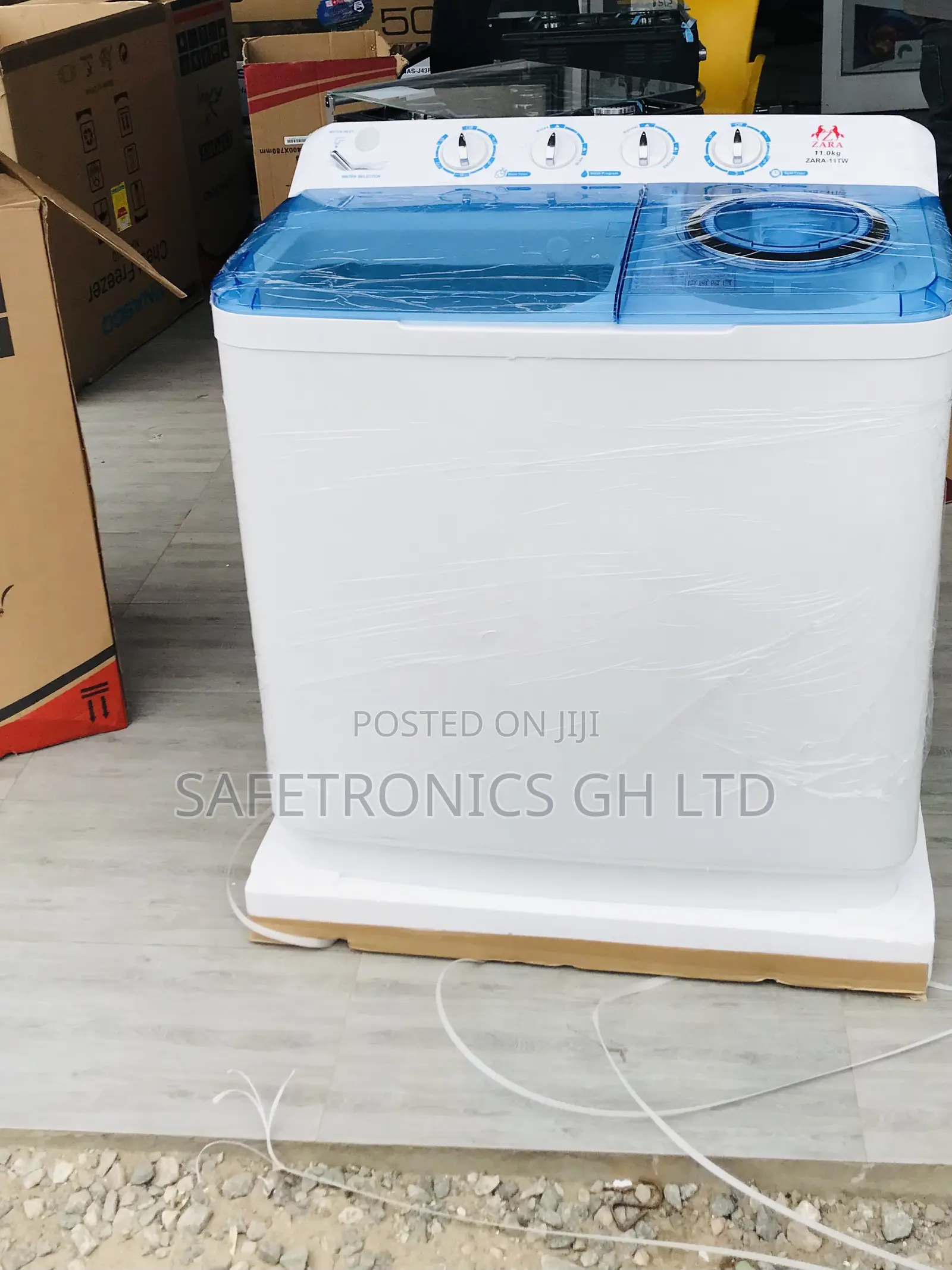 Grab Designed/ 11kg Semiautomatic Zara Washingmachine