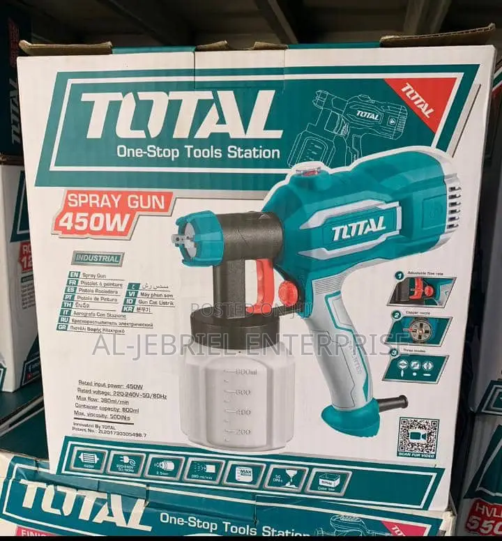 Total 450 Watts Electrical Spray Gun
