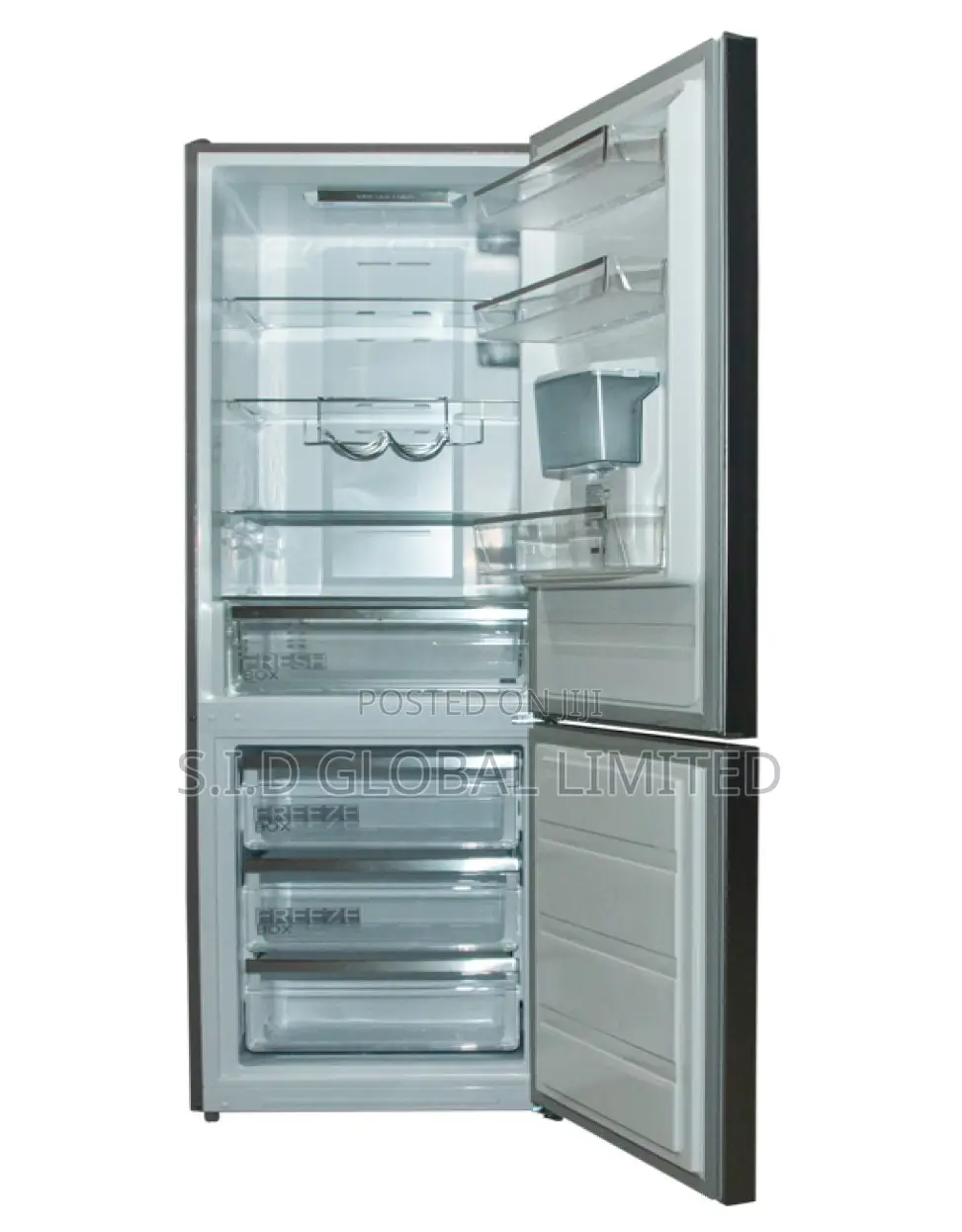 Preserve Flavor With Midea 302ltr Double Door Bottom Freezer