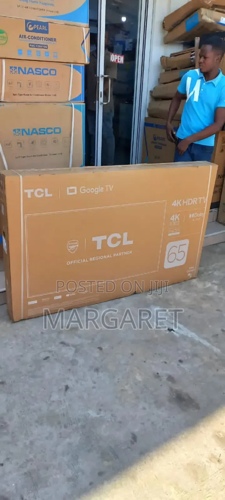 World Class TCL 65 Google Tv