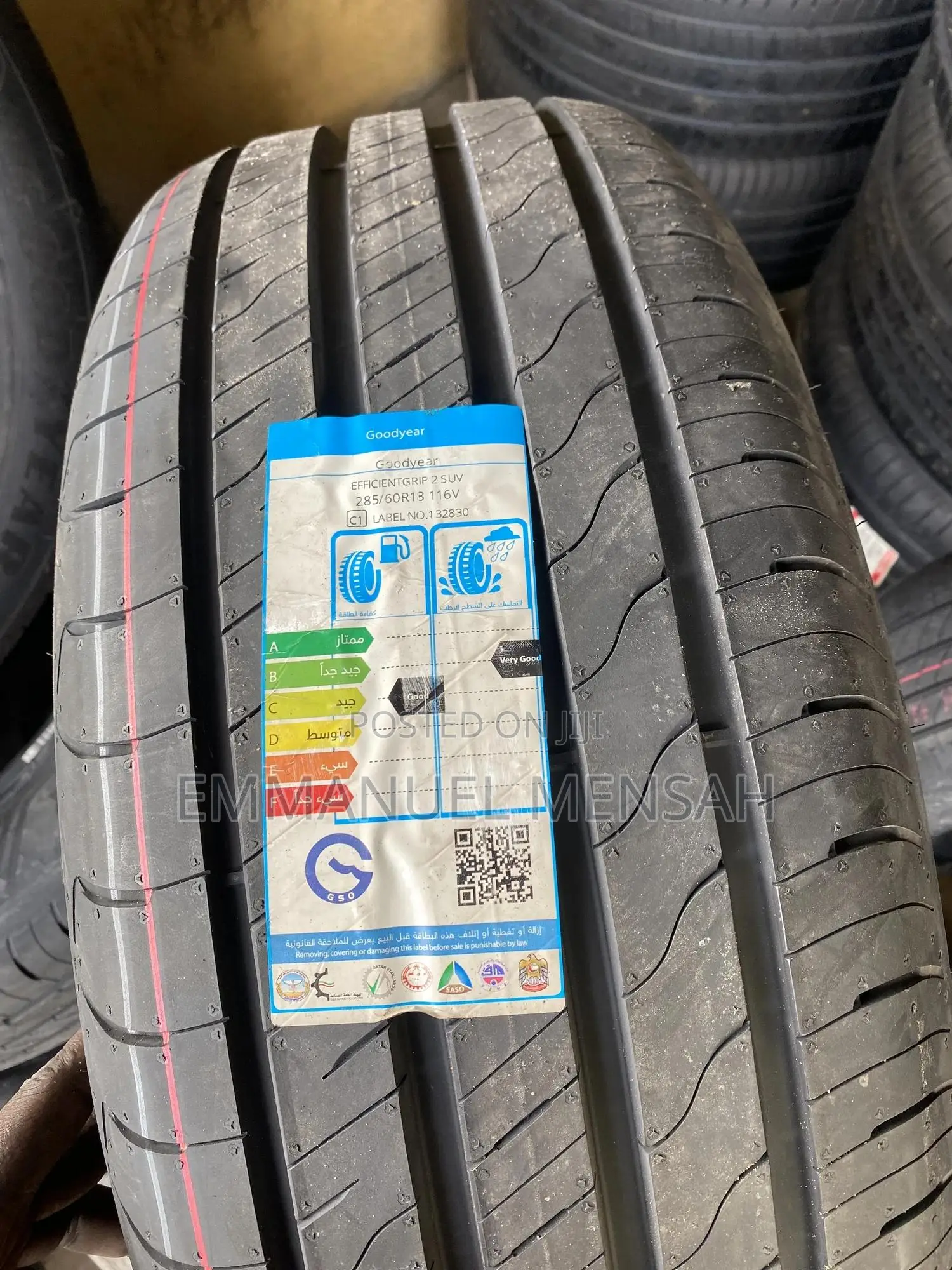285/60r18 Goodyear Efficient Grip2