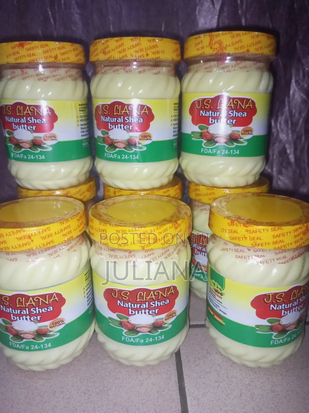 Liana Natural Sheabutter