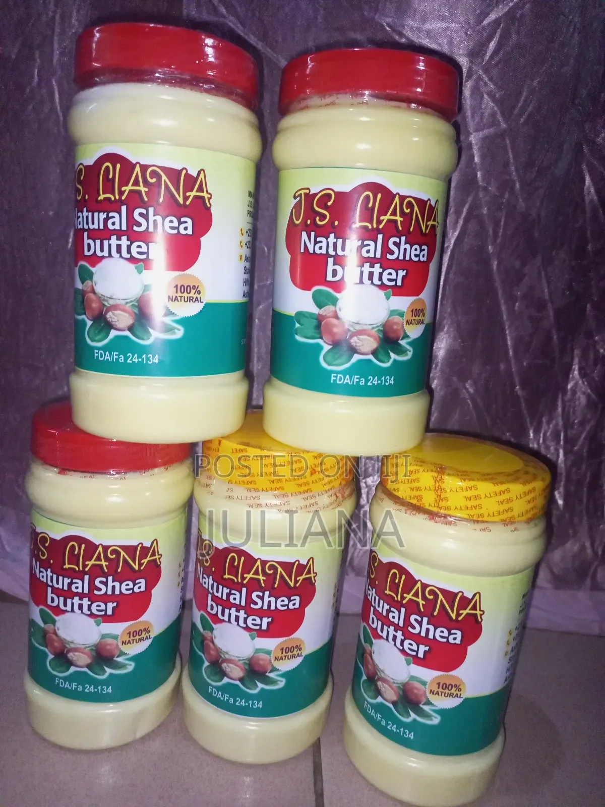 Liana Natural Sheabutter