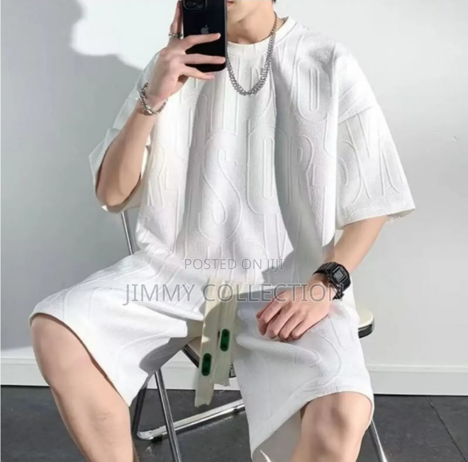 T Shirt And Short / Men Top And Down