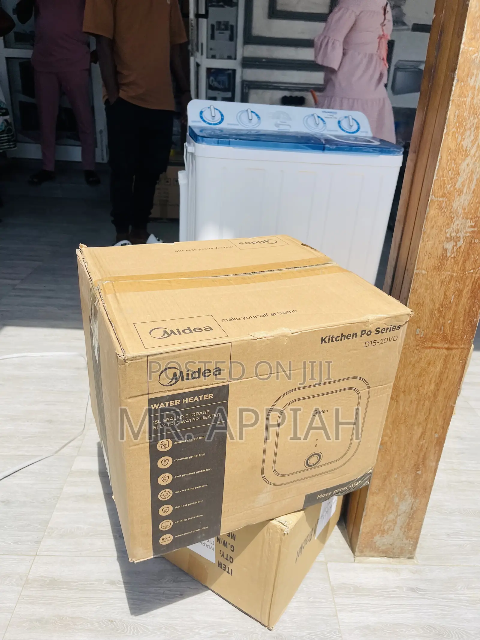 Reliable and QualityMidea 15L Storage Electric Water Heater