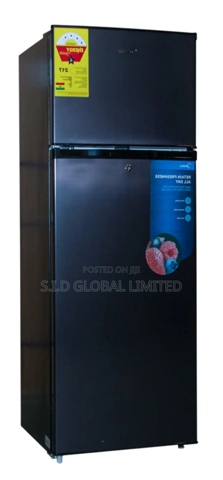 Cooling Reinvented With MIDEA-207LTR-DOUBLE-DOOR-TOP-FREEZER