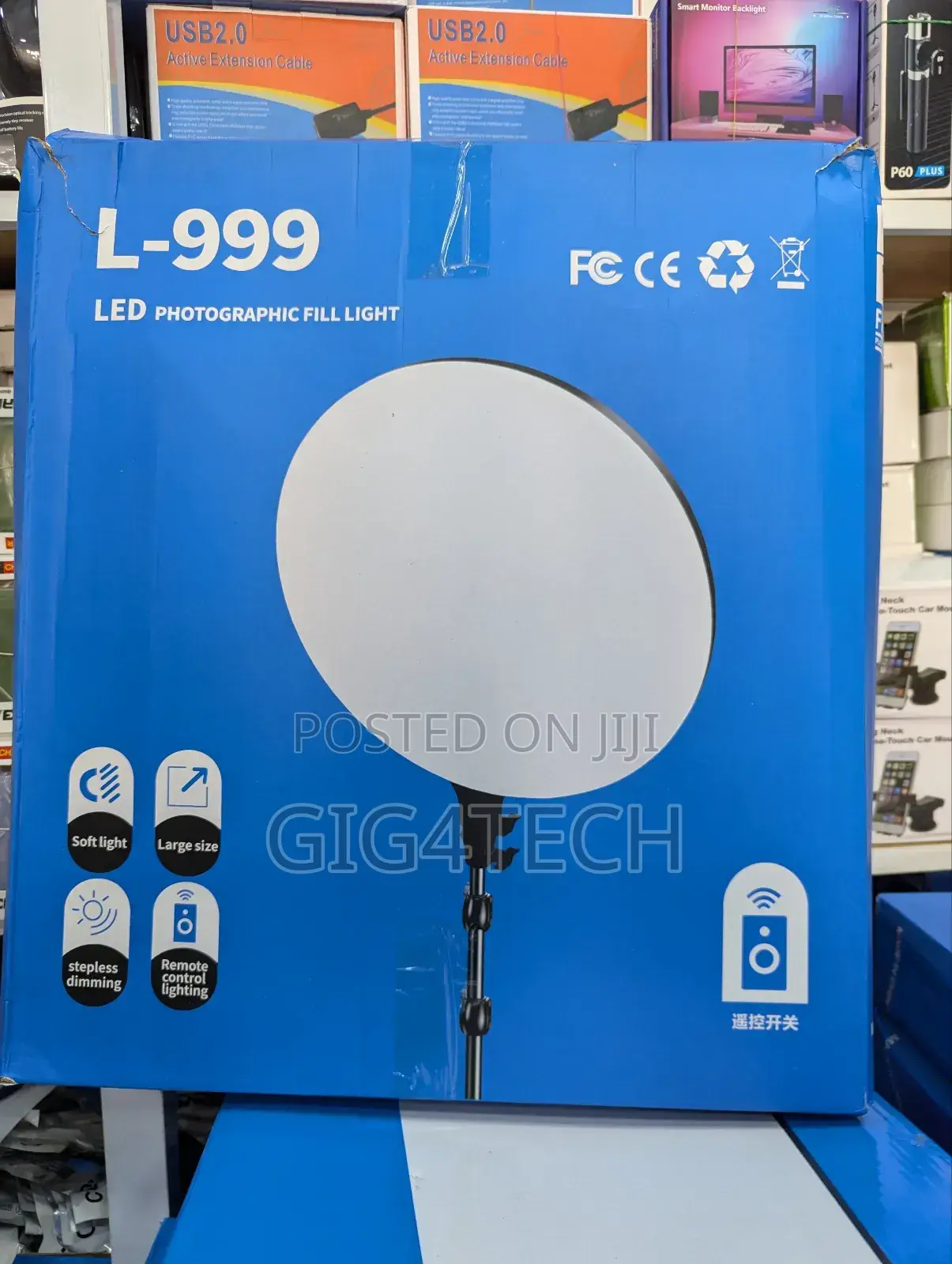 Panel Photography Video Light L-999 With Tripod