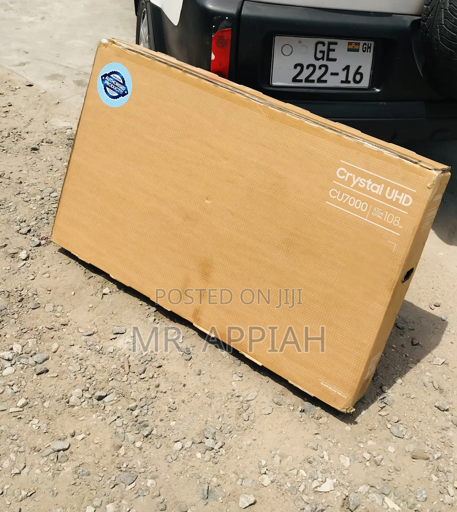 Elegant and Authentic Samsung 43cu7000 43” Crystal Uhd Tv.