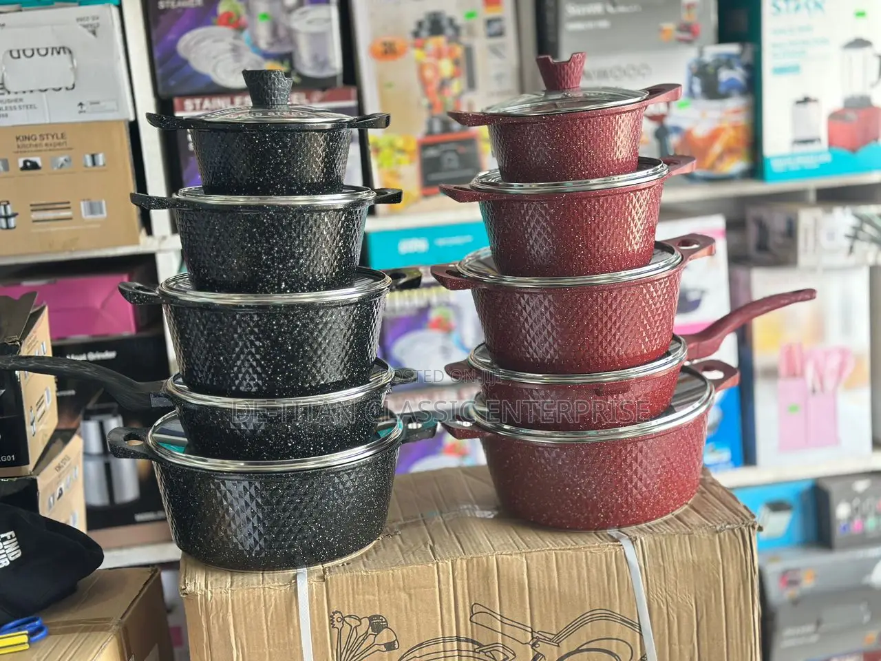 Non Stick Cookware Set - 12 Pieces