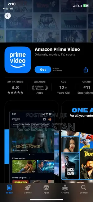 Amazon Prime Video and Netflix Account