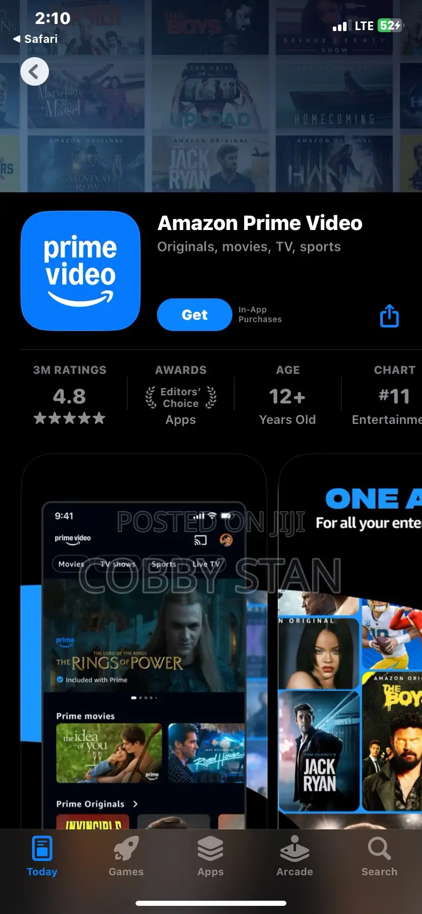 Amazon Prime Video and Netflix Account