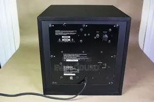 Powerful Yamaha Active Subwoofer Unique Built-in Advanc Tech