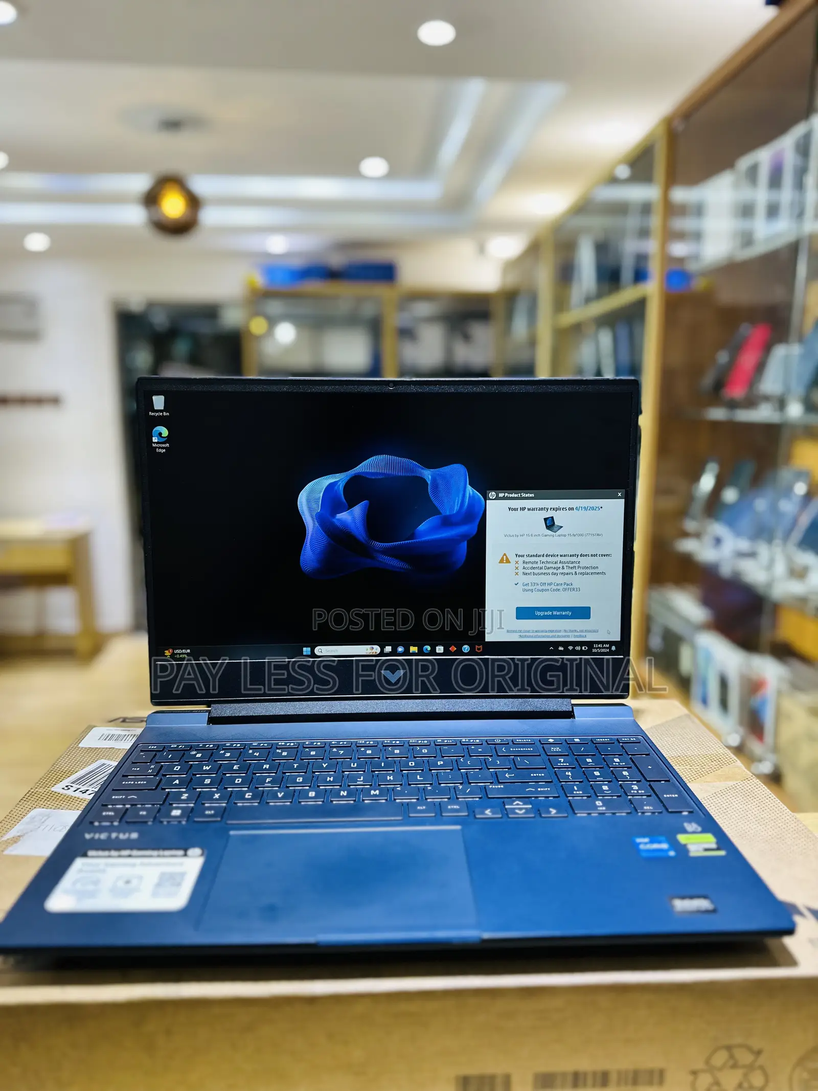 New Laptop HP Victus 15 16GB Intel Core I5 SSD 512GB