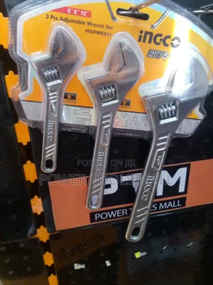 Adjustable Wrench Set Ingco