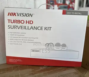 Hikvision 4ch Kit 2MP Analog+500gb HDD 2024 Model