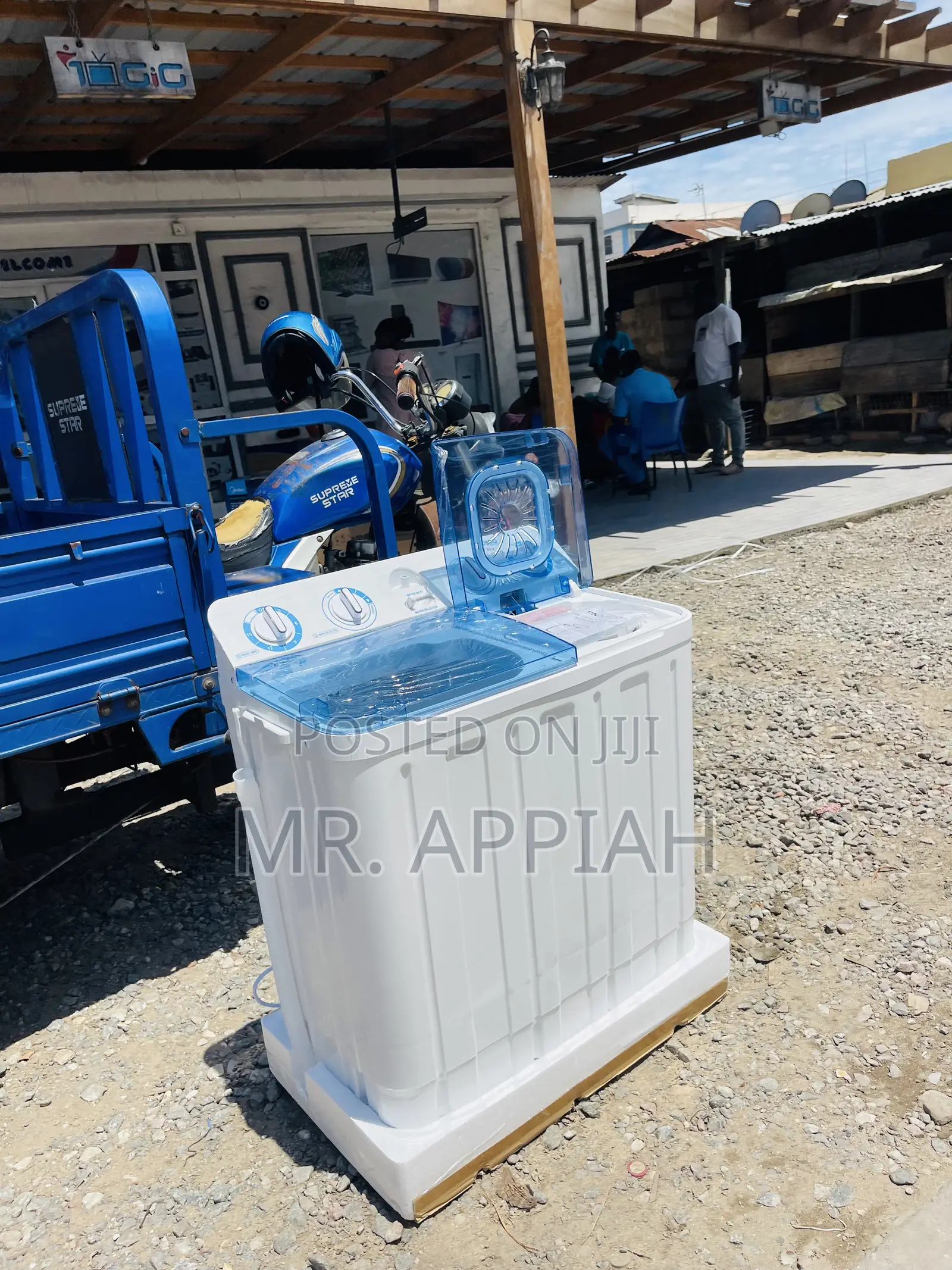 Reliable and Classic Nasco 7kgsemiautomatic Washing Machine