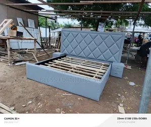 Royal Kings Size Bed Frame With Side Drawers