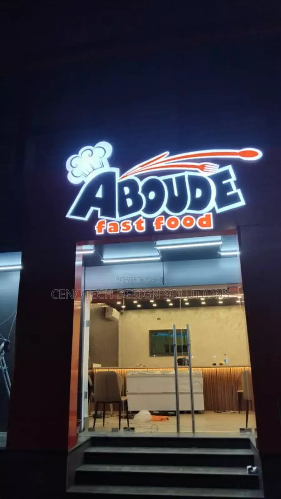 2D 3D Sign Making Installation