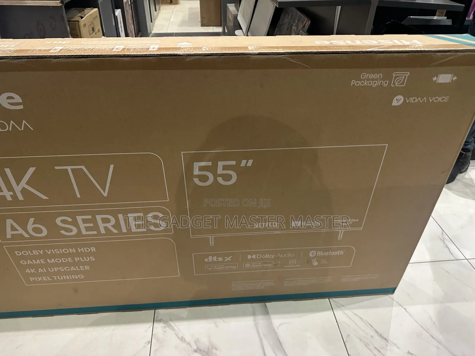 Hisense A6 Series Uhd 55" Smart Tv