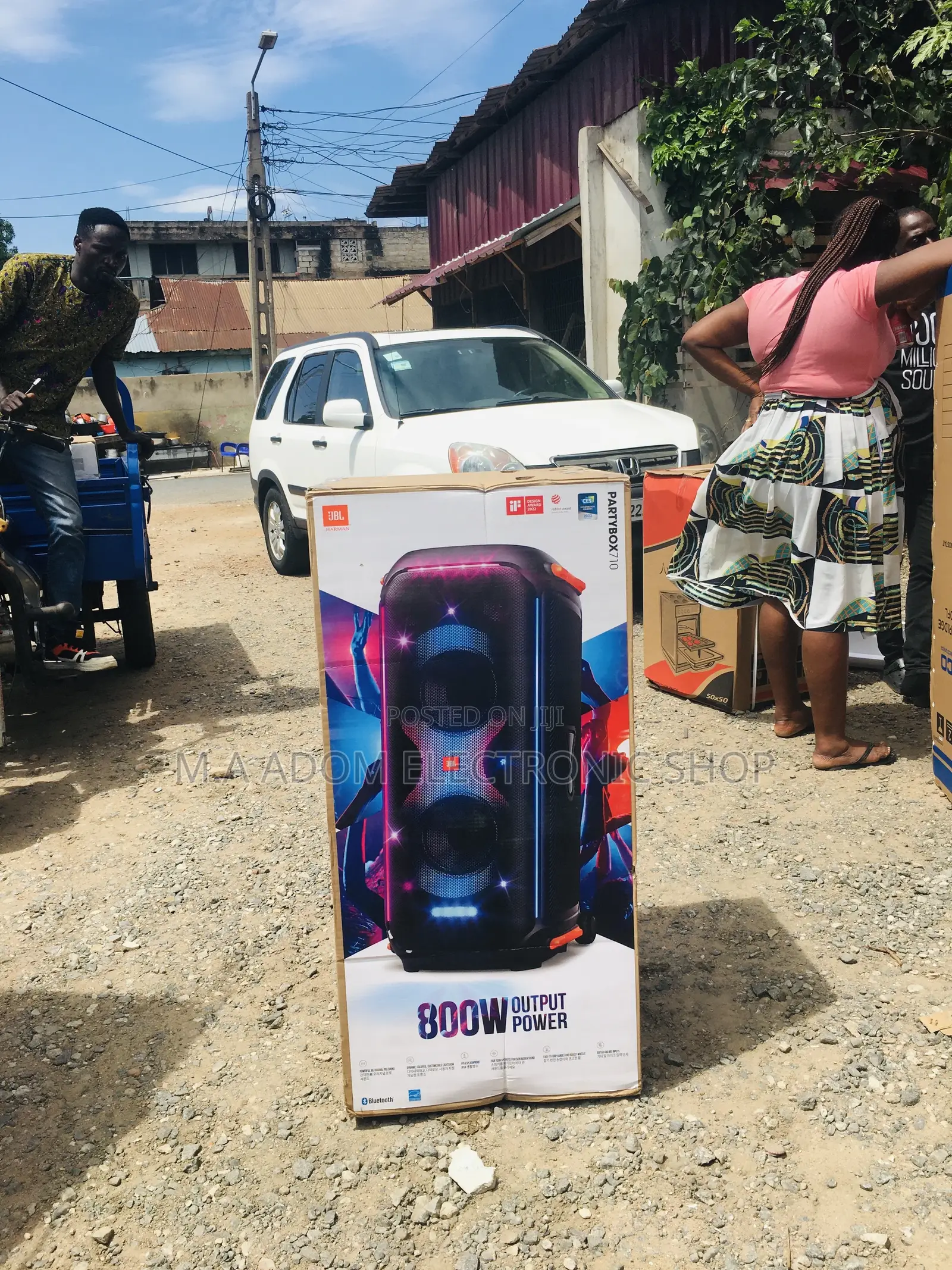 Party Box 710 With Powerful Bass Boost With 2.1ch Speakers