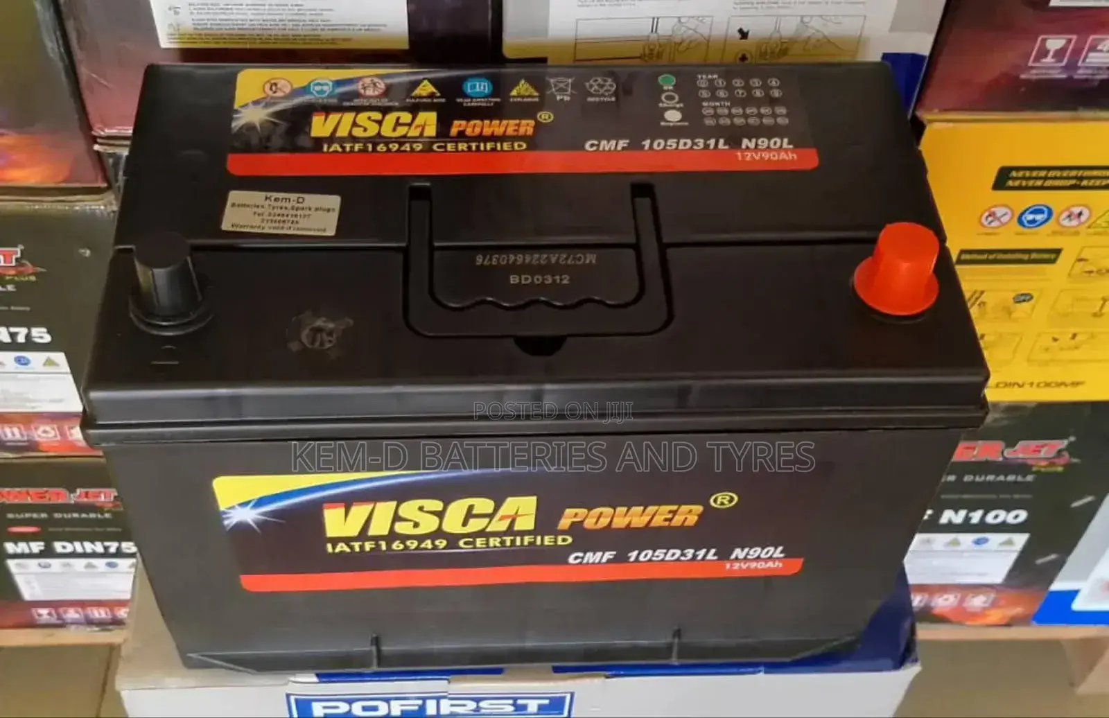 Visca Battery _ for Diesel Cars