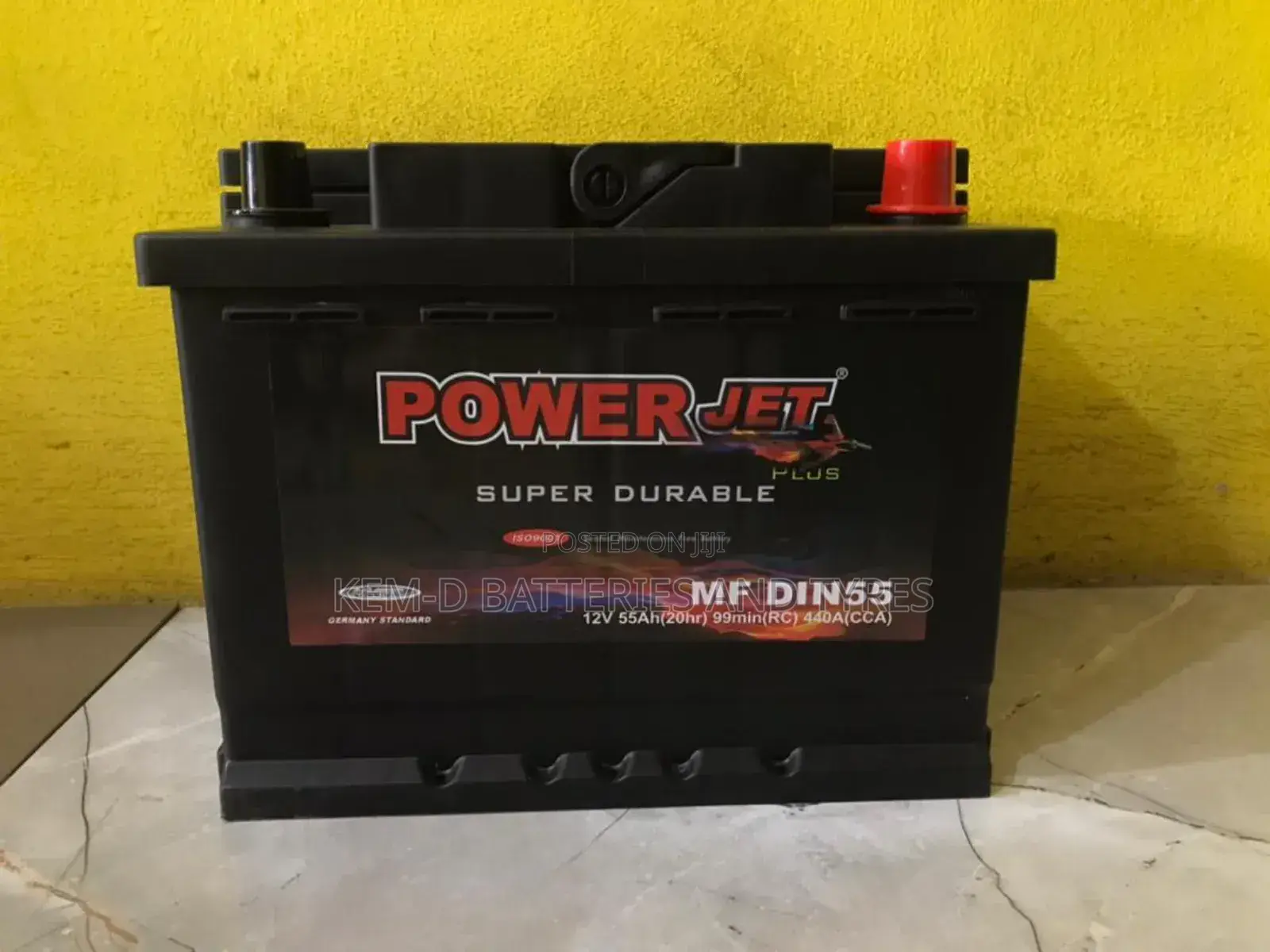 13 Plates Battery _ 55ah Power Jet