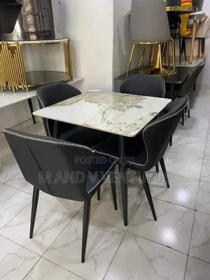 Black Dining Set