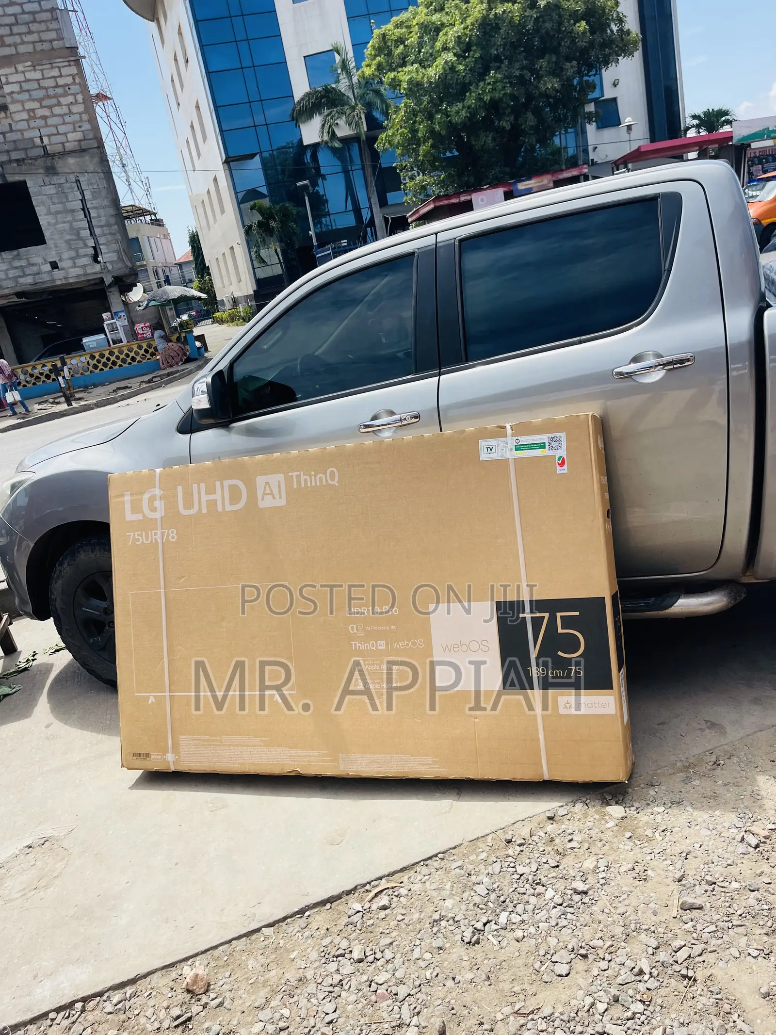 Durable and Original Lg75 Ur 8000 75” Uhd Webos Tv.
