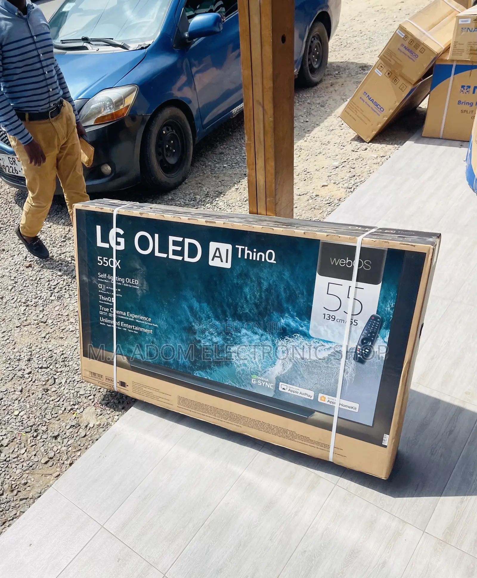 Authentic Lg Oled CX 55 Inch HDR Smart Webos Television.
