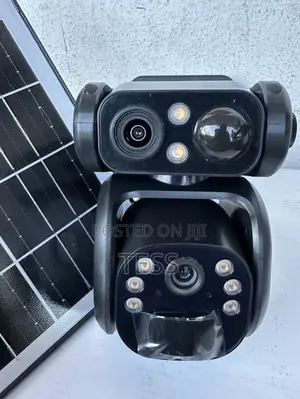 Solar 4g PTZ Camera 2mp+2mpmotiondetector Fullcolor Ubox App