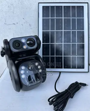 Solar 4g PTZ Camera 2mp+2mpmotiondetector Fullcolor Ubox App