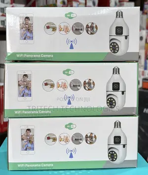 Bulb Camera Dual Lens 2mp (App V380 Pro)