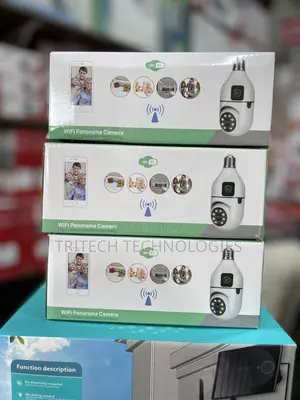 Bulb Camera Dual Lens 2mp (App V380 Pro)