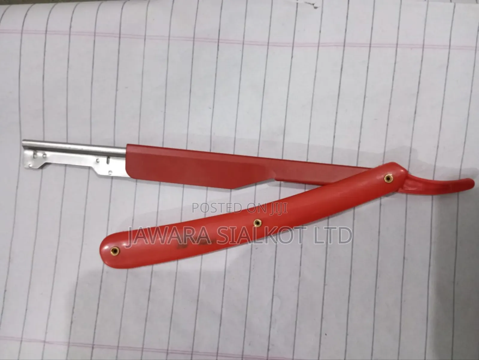 Shaving Straight Razor Throat Cut Stainless Steel Head