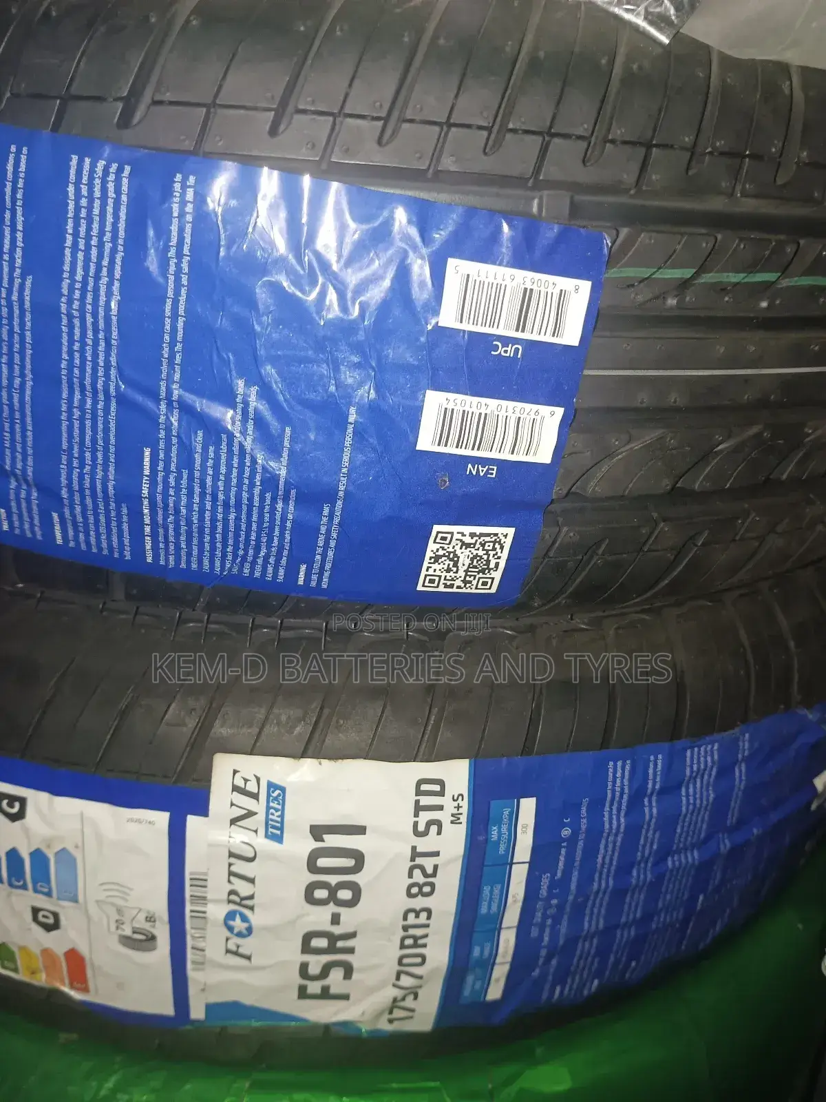 175/70r13 Tires + Free Fixing / Delivery