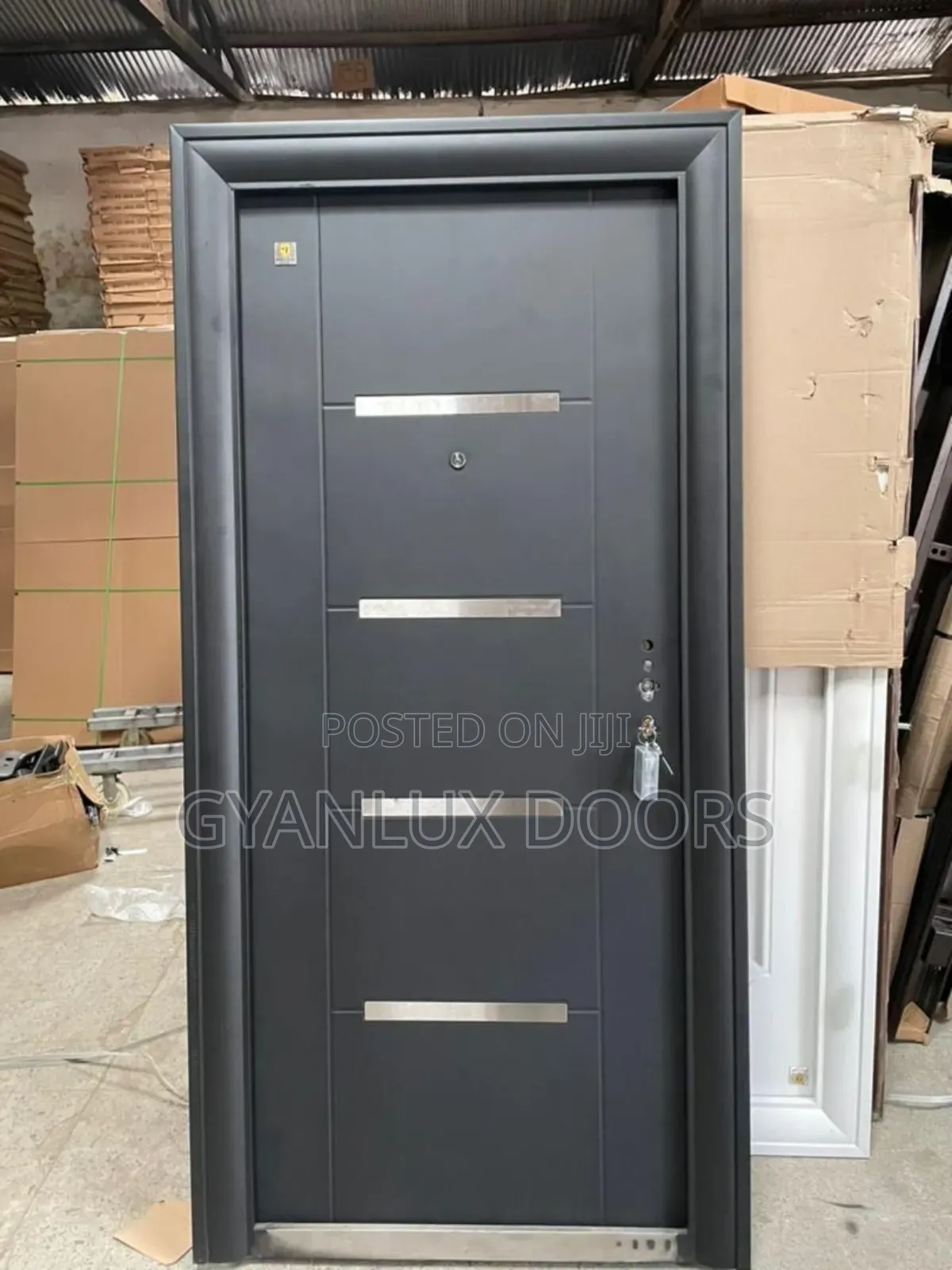 Quality Security Door Single With Accessories