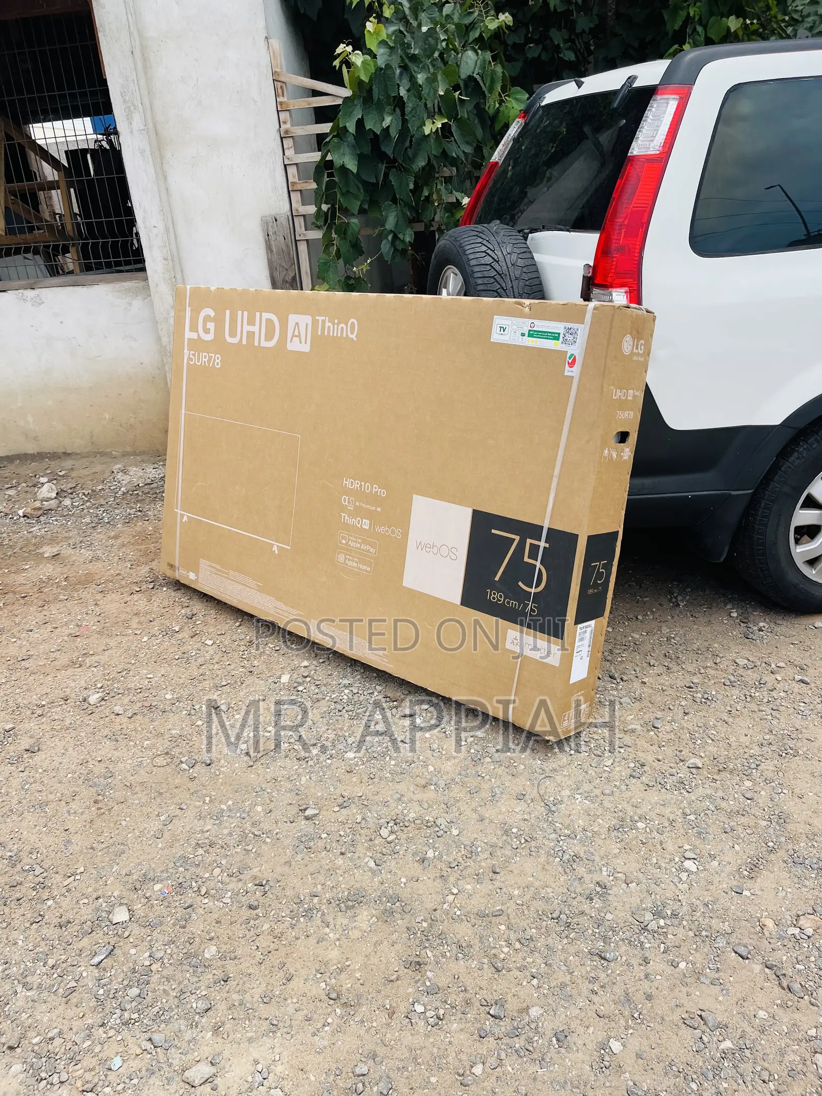 Energy Efficient Lg 75ur8000 75” Uhd Webos Television.