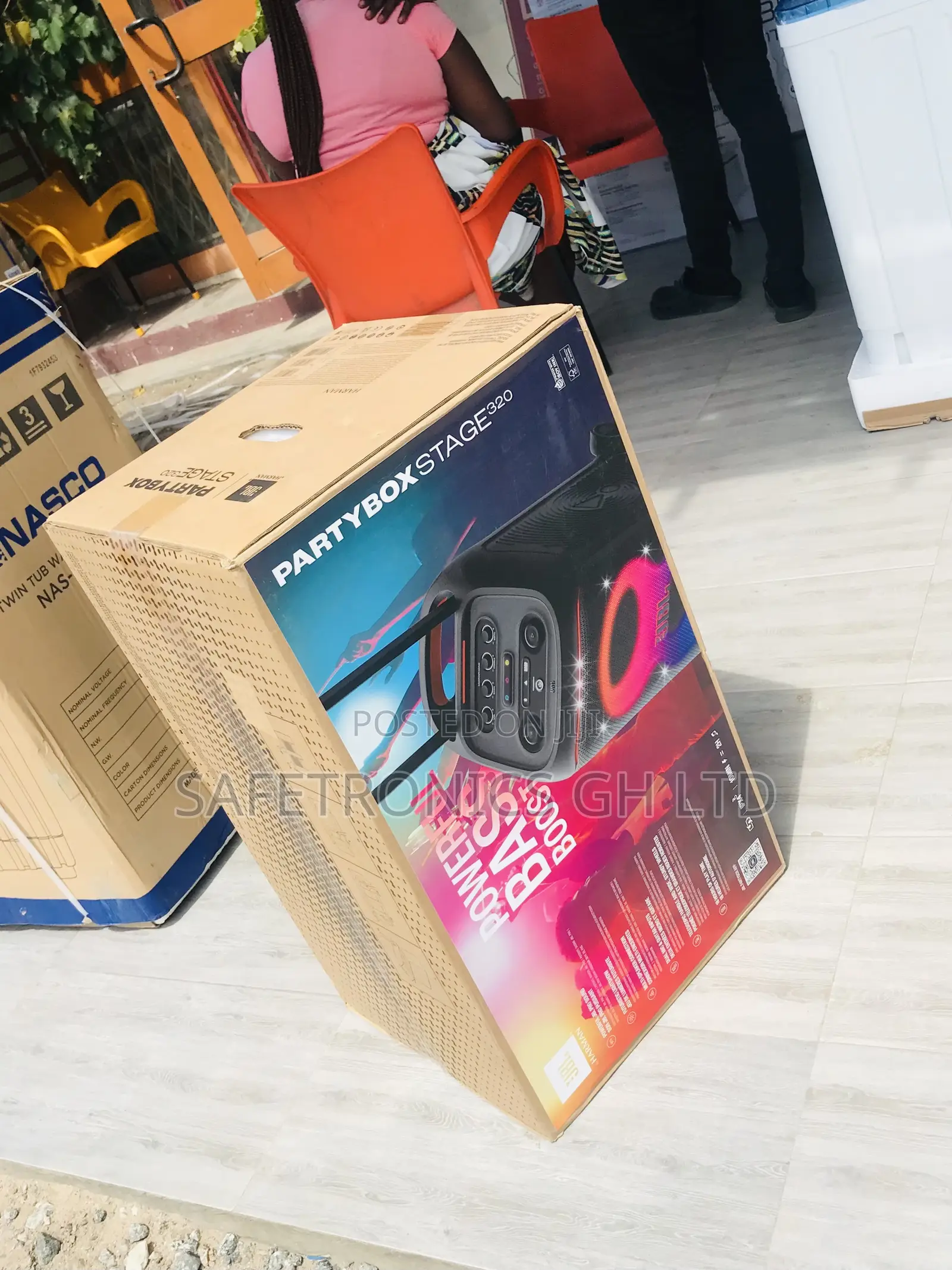  Adjustable Quality Party Box 320 Portable JBL Speakers 