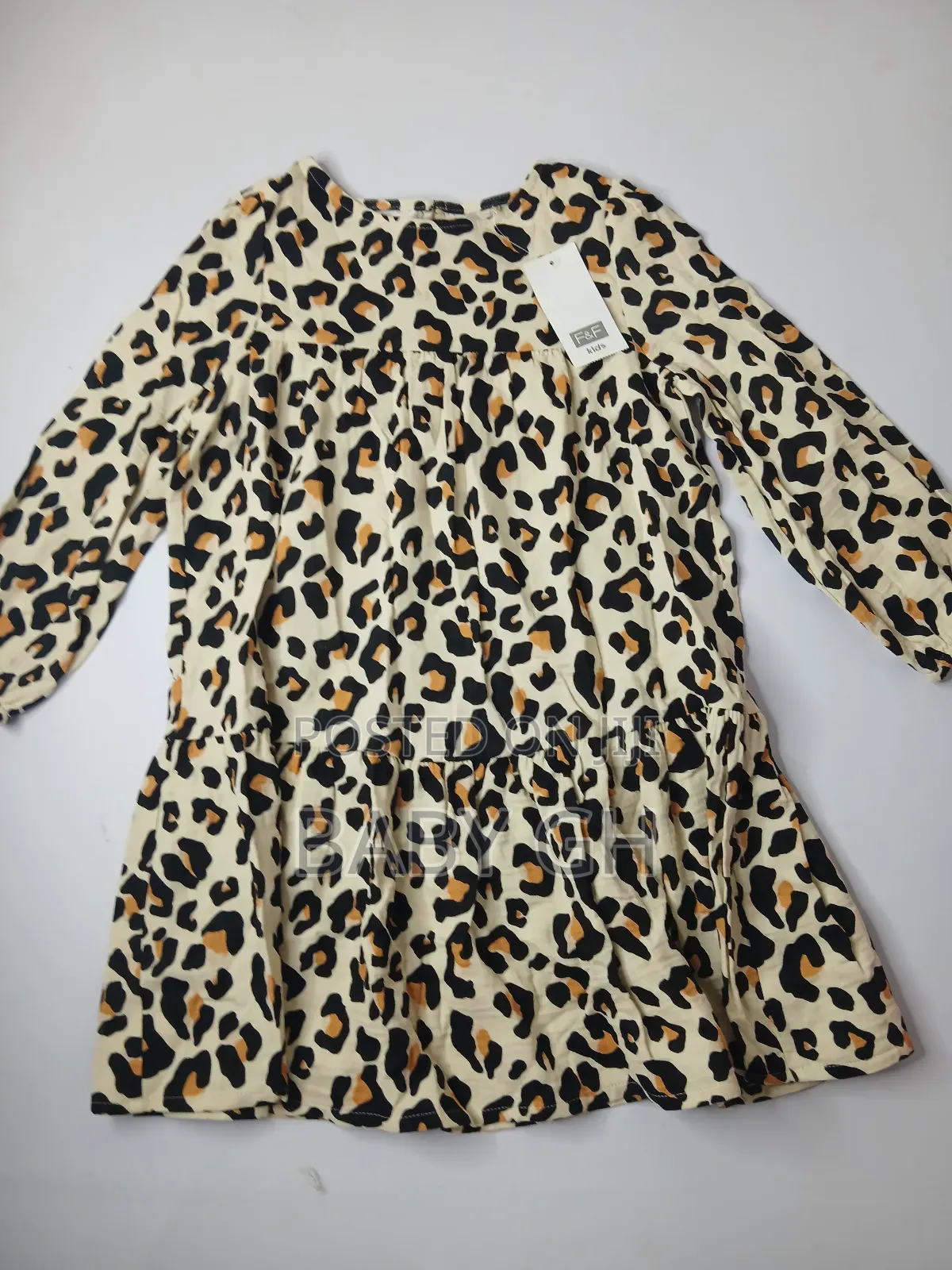 Primark Kids Girls Tiger Pattern Dress