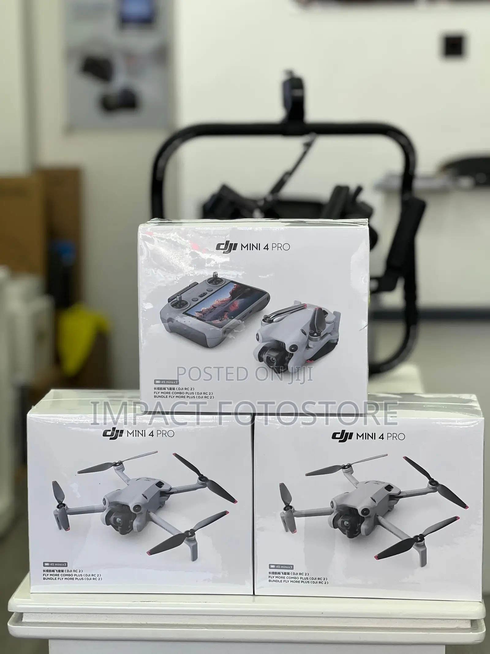 Dji Mini 4 Pro Drone Fly More Combo Plus With Rc 2
