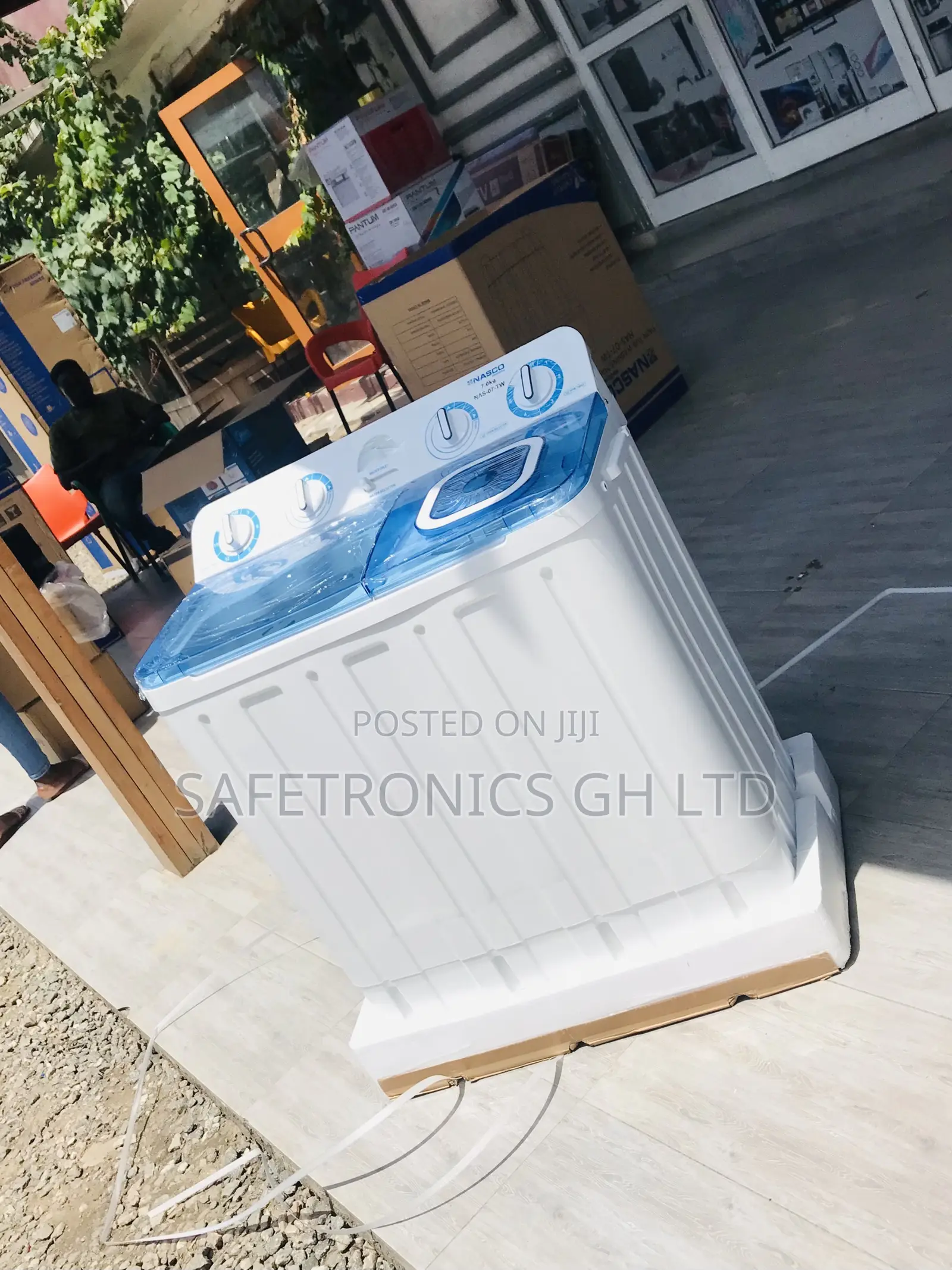 Most Affordable: 7kg Topload Semiautomatic Washer Nasco
