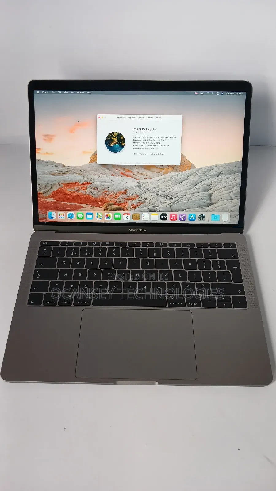 Laptop Apple MacBook Pro 2017 16GB Intel Core I7 HDD+SSD 500GB