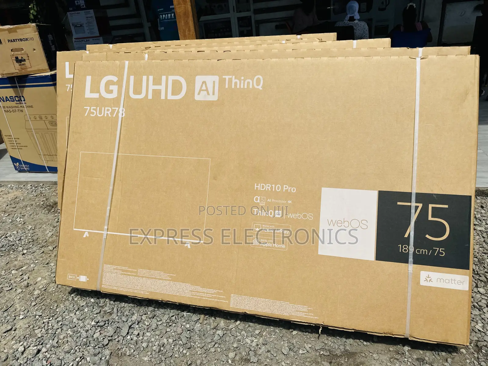 75”Ur78 Uhd Smart High Glossy Slim Television