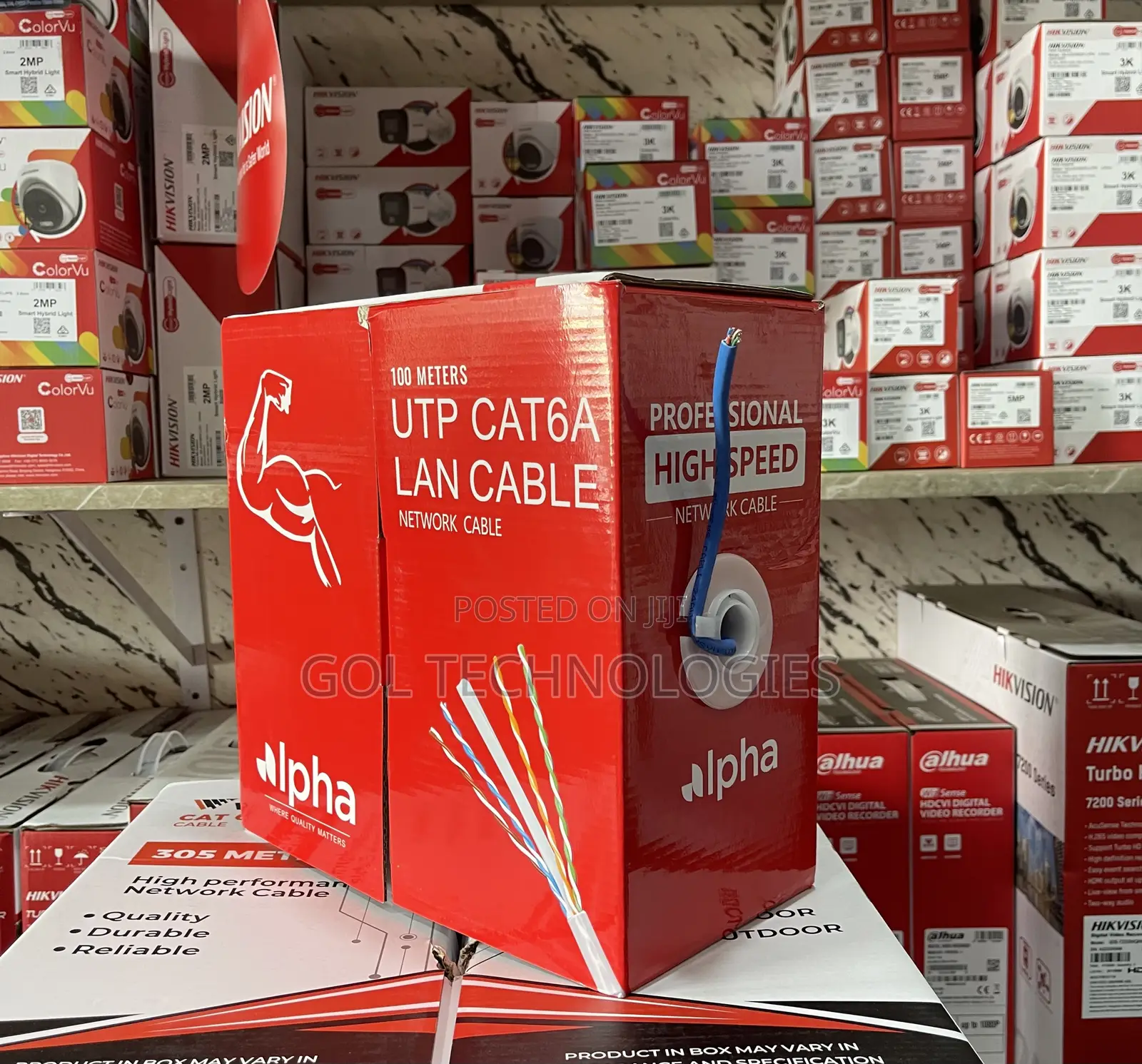 Cat6 UTP Network Cable 100m Original Brand