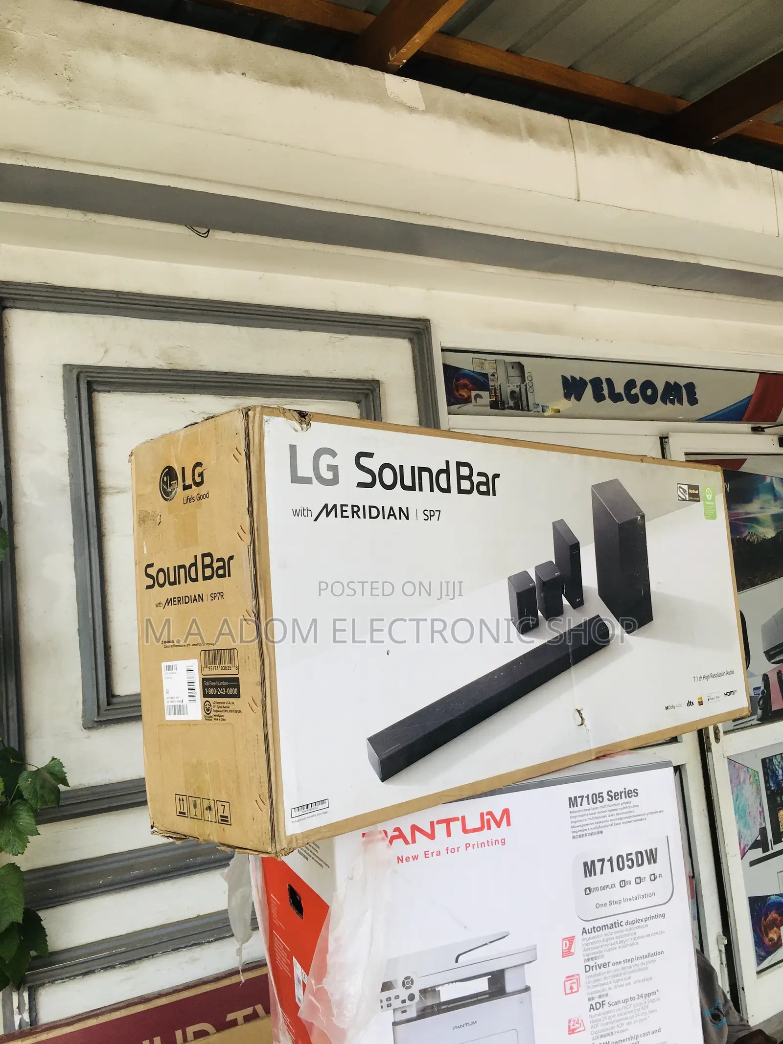 Lg 7.1ch 580 Watts Sound Bar With Rear Speaker