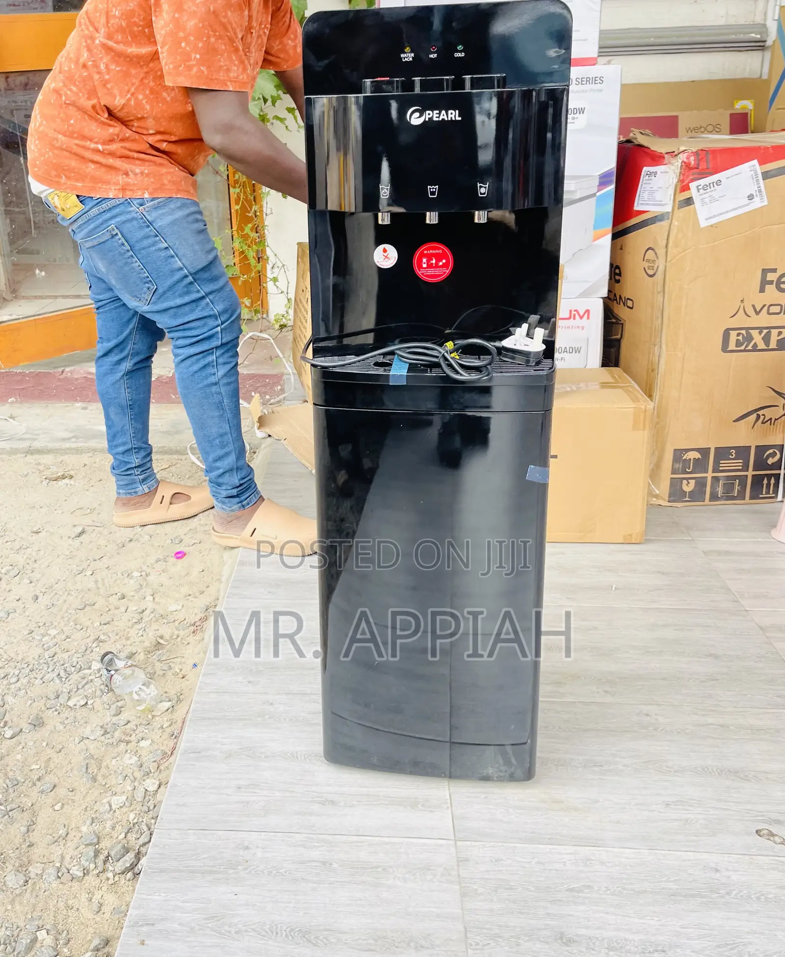 Purchase Authentic Pearl Electric Water Dispenser(Black).