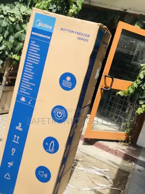 Available  Doubledoor Gray Midea 262 L Bottomfreezer 